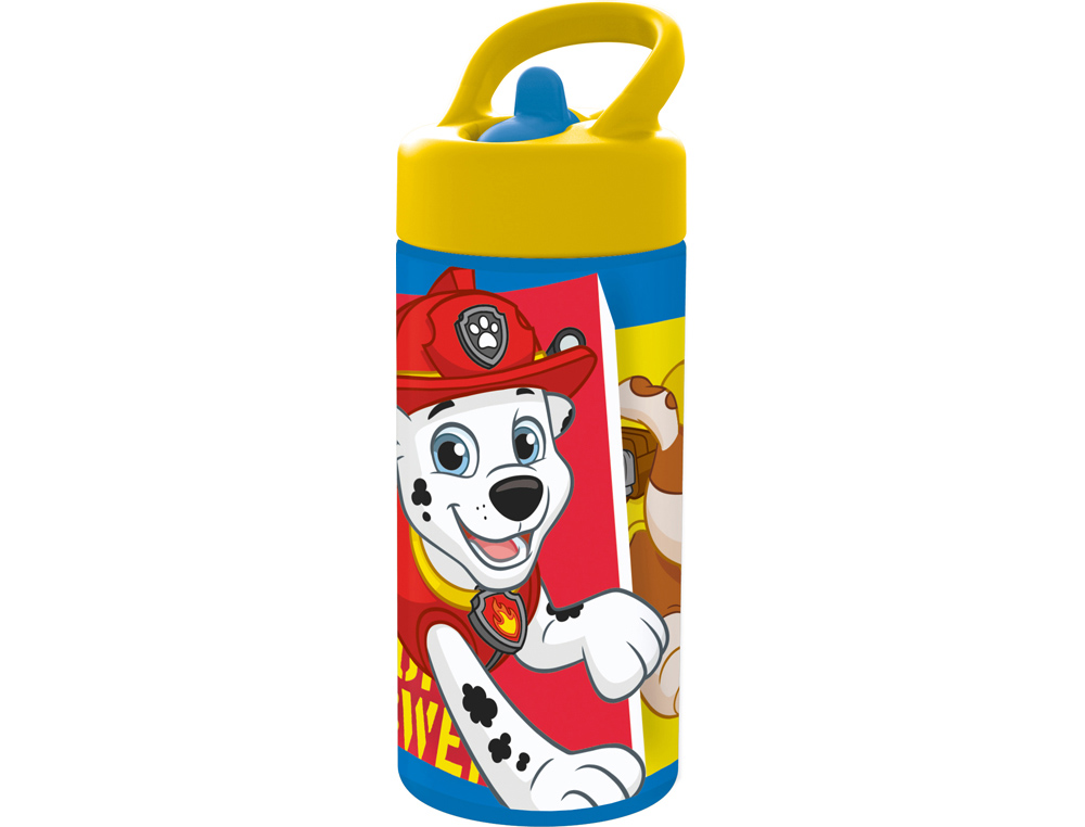 BOTELLA PORTALIQUIDOS SAFTA 410 ML PAW PATROL FUNDAY 178X74X64 MM