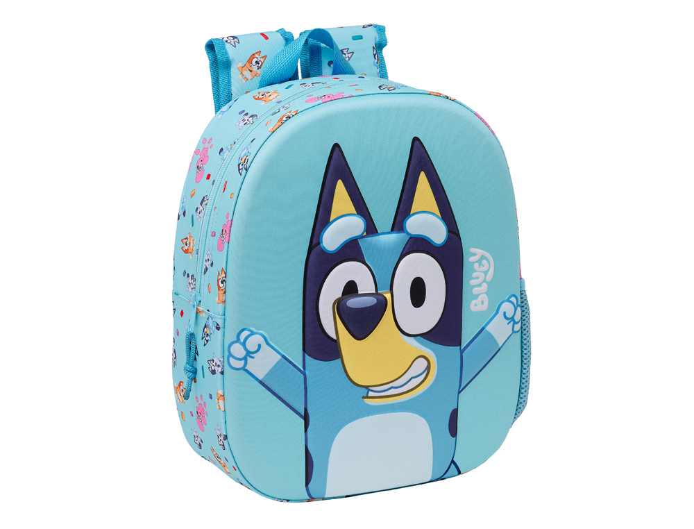 MOCHILA SAFTA 3D BLUEY 330X270X100 MM