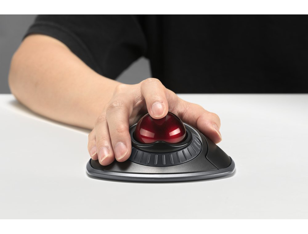 RATON KENSINGTON ORBIT OPTICO TRACKBALL INALAMBRICO CON ANILLO DESPLAZAMIENTO COLOR BLANCO