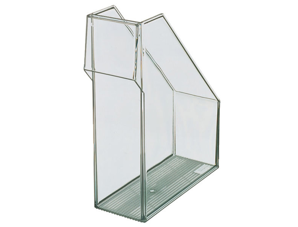 REVISTERO LEITZ EXCLUSIVE PLASTICO LOMO 90 MM CRISTAL