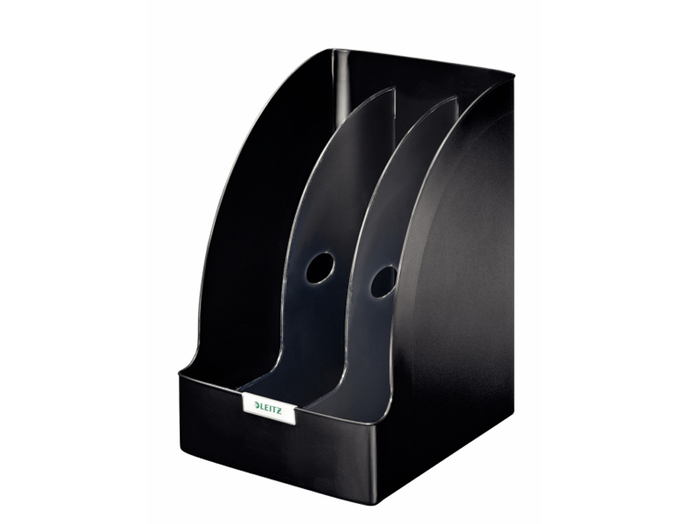 REVISTERO LEITZ EXCLUSIVE PLUS JUMBO POLIESTIRENO COLOR NEGRO 213X321X250 MM