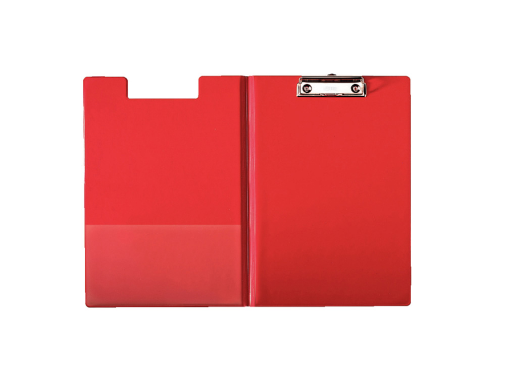 CARPETA ESSELTE MINICLIPS CON TAPA PLASTICO DIN A4 COLOR ROJO