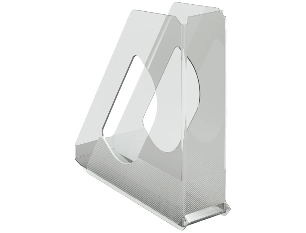 REVISTERO ESSELTE EUROPOST PLASTICO COLOR TRANSPARENTE CRISTAL 72X256X260 MM