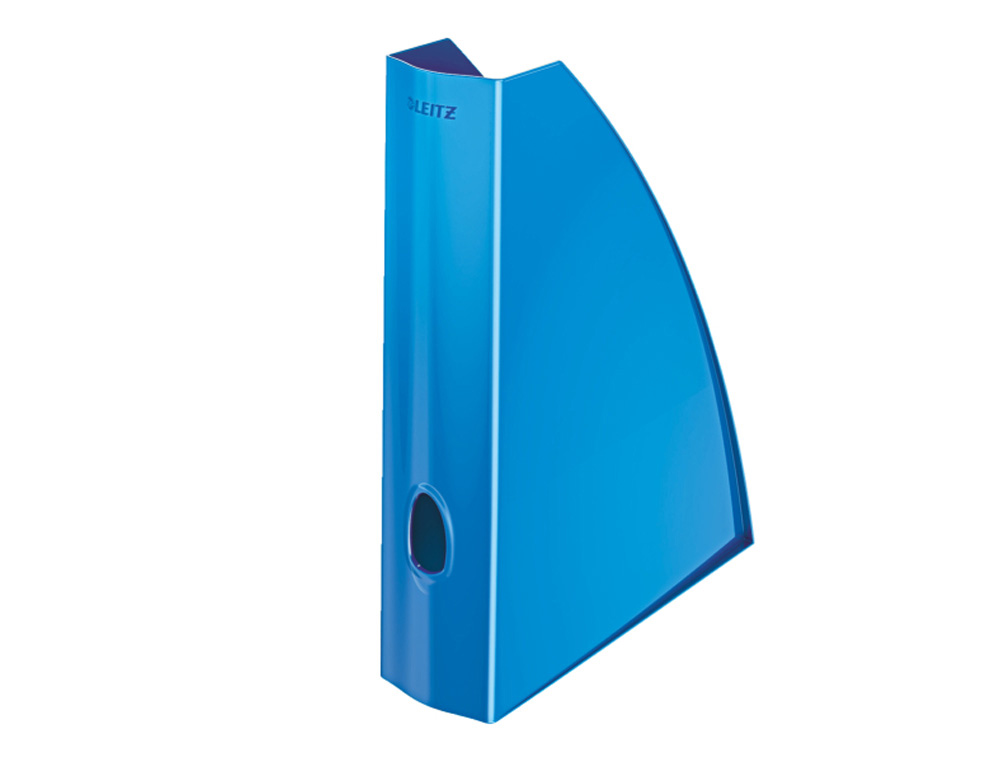 REVISTERO LEITZ WOW PLASTICO LOMO 60 COLOR AZUL 75X312X258 MM
