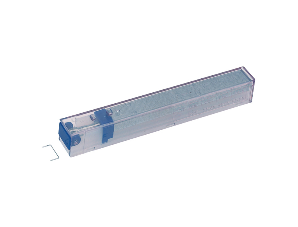 GRAPAS LEITZ K6 GALVANIZADAS AZUL CAJA DE 5 CARTUCHOS