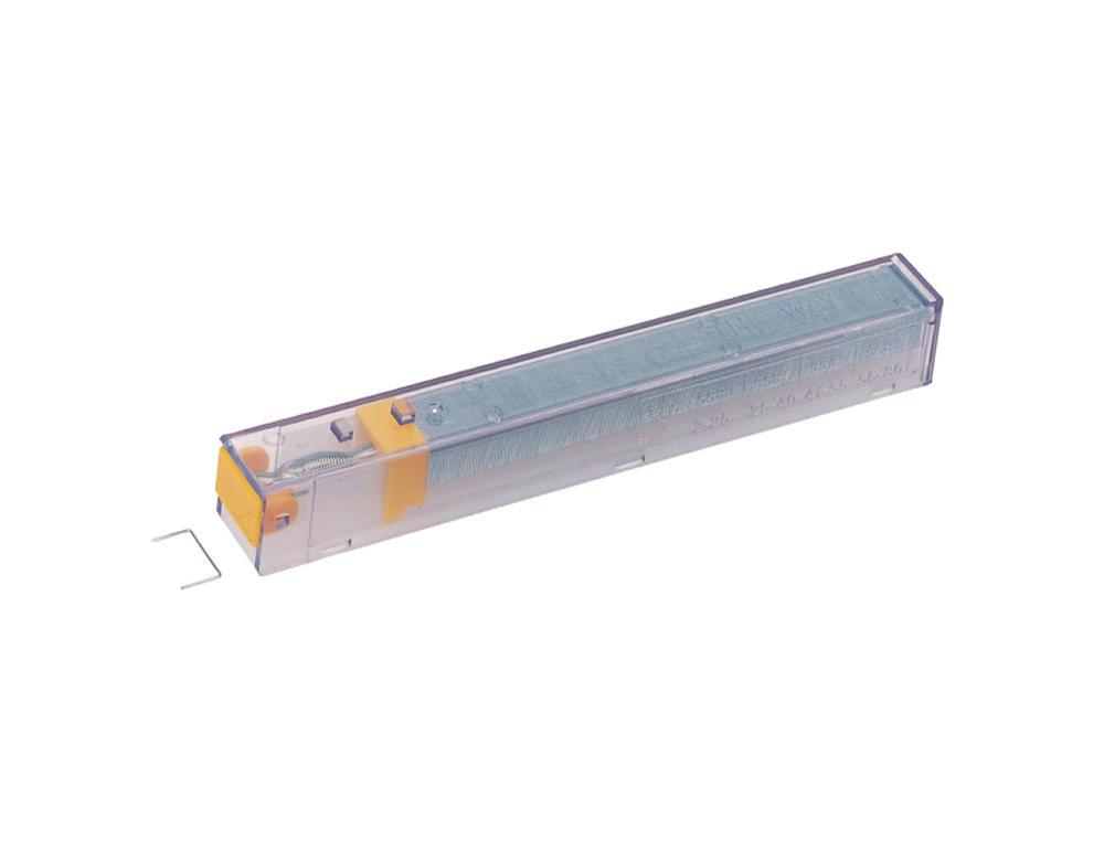 GRAPAS LEITZ K8 GALVANIZADAS AMARILLO CAJA DE 5 CARTUCHOS