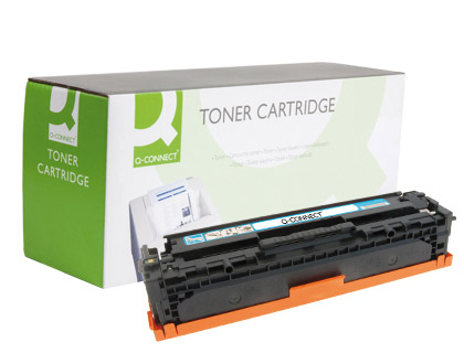 TONER Q-CONNECT COMPATIBLE HP CB541A COLOR LASER JET 1215/1515/1518 -1.400PAG- CIAN