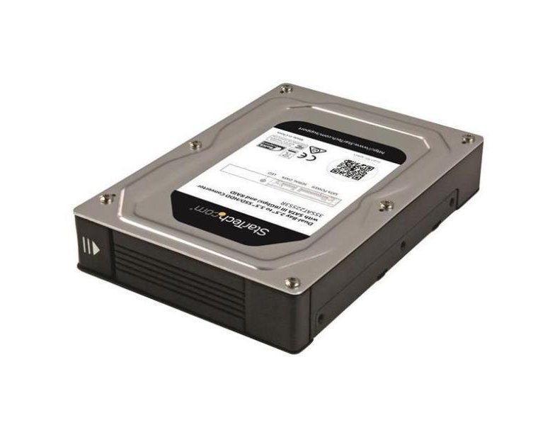 CARCASAS VACAS PARA DISCOS DUROS STARTECH CAJA ADAPTADOR SATA 2X2 5 3 5